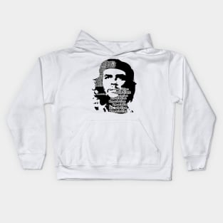 Che guevara typography Kids Hoodie